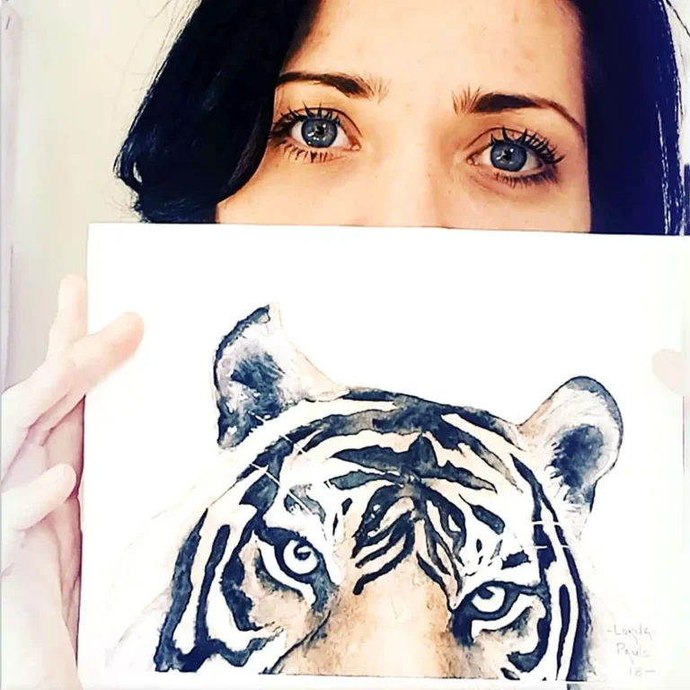 Lorna Paul wildlife watercolour artist